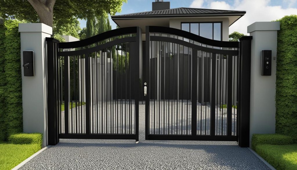 Hekwerk met afstandsbediening